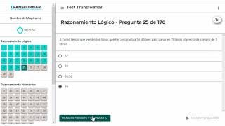 Simulador Transformar 2022 Test Senescyt Simulacro Resuelto [upl. by Haggi]