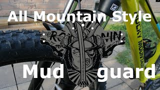 How to install Mudguard on mountain bike  Mudguard Installation All Mountains Style Ronin [upl. by Reynold]