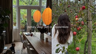 family vlog fall in amsterdam [upl. by Eldrida4]