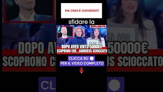 ⚪AFFARI TUOI E SCANDALO DOPO AVER VINTO 50000€ SCOPRONO CHEAMADEUS SCONVOLTO gossipsinthenews [upl. by Bear]