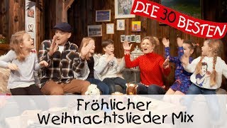 ⛄️ Fröhlicher Weihnachtslieder Mix für Kinder  Kinderlieder [upl. by Milford796]