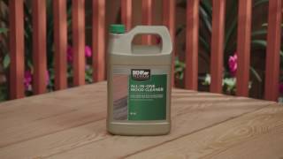 How To Prep New Wood with BEHR Premium No 63 AllInOne Wood Cleaner [upl. by Aremaj]