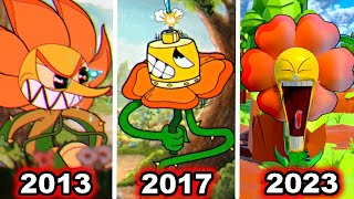 Cuphead  Evolution Of Cagney Carnation 2013  2023 [upl. by Elag]