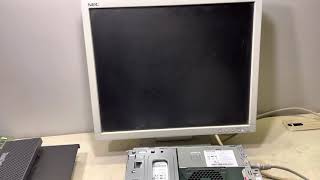 1083 Lenovo ThinkCentre M710s Celeron G3900 [upl. by Olnek233]