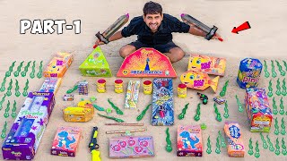 अजीबो गरीब पटाखे  Testing New Diwali Crackers  Diwali Stash 2023 [upl. by Nitsuga]