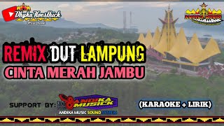 🔴 NIA LAVENIACINTA LAHIR BATINCINTA MERAH JAMBUKARAOKELIRIK COVER VERSI REMIX DUT LAMPUNG [upl. by Allred]