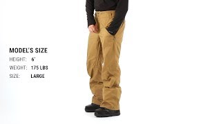 Patagonia Snowshot Snowboard Pants Fit Review  Tactics [upl. by Kcirddahc]