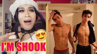 Reacting To Marcus and Lucas Deleted Musically [upl. by Kciwdahc]