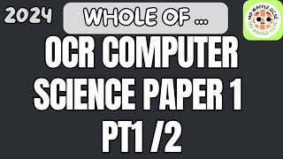 OCR GCSE Computer Science  Sat 11 MAY 1700  1800 [upl. by Eerased938]