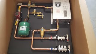 T1Z8 Electric Closed Loop Boiler Single Zone Thermolec Installation [upl. by Tanner897]