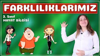 2 Sınıf Hayat Bilgisi Dersi Farklı Özelliklerim [upl. by Justine576]