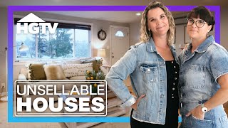 From Outdated to Outstanding Home Remodel  Unsellable Houses  HGTV [upl. by Aicinad147]