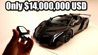 Meet the 14000000 Lamborghini Veneno Roadster [upl. by Cindy]