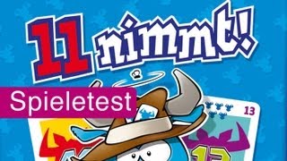 11 nimmt Kartenspiel  Anleitung amp Rezension  SpieLama [upl. by Htepsle793]