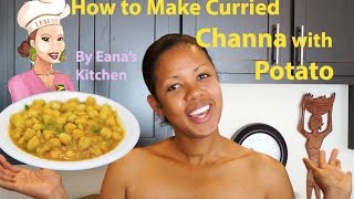 How to Make Guyanese Curried Channa with Potato [upl. by Etteb]