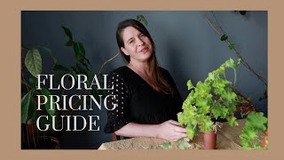 FLORAL PRICING GUIDE [upl. by Maillil417]