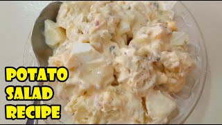 CLASSIC POTATO EGG SALAD RECIPE  HOW TO MAKE POTATO SALAD  POTATO SALAD WITH EGG RECIPE [upl. by Addison]