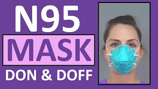 Tutorial How to put on a KN95 Respirator Mask [upl. by Grange]