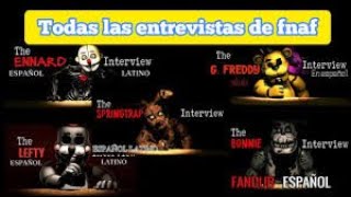 reaccionando a las entrevistas de FNAF [upl. by Damita]