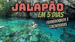 JALAPÃƒO TOCANTINS  O QUE FAZER em 5 DIAS  ROTEIRO COMPLETO com FERVEDOUROS e CACHOEIRAS [upl. by Margy832]