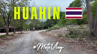 MOTOVLOG to Hua Hin Elephant Village  Hua Hin Thailand  asaniPOV [upl. by Pebrook112]