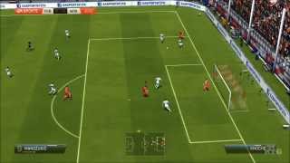 FIFA 14  FC Bayern Munich vs VfL Wolfsburg Gameplay HD [upl. by Anaeli431]