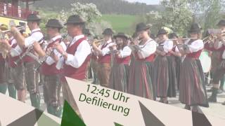 Bezirksmusikfest in Aigen im Ennstal  2Juli 2016 [upl. by Trilbee]