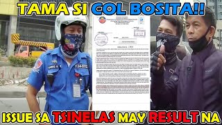 COL BOSITA PANALO DUN SA ISSUE NG NAKA TSINELAS NA ANGKAS MAY LUMABAS NA RESOLUSYON NA GALING MMADA [upl. by Thomasina]