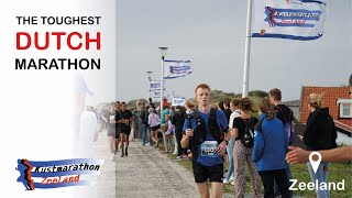 KUSTMARATHON ZEELAND 2023  TOUGHEST MARATHON OF THE NETHERLANDS [upl. by Synn473]