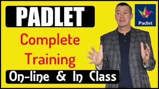 Complete training in Padlet online amp inclass Padlet onlineteaching [upl. by Peder]