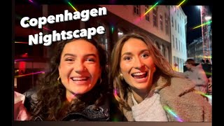 Enchanting Winter night Walk through copenhagen danmark [upl. by Esac]