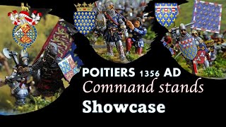 POITIERS 1356 AD Command Stands SHOWCASE [upl. by Pachton]