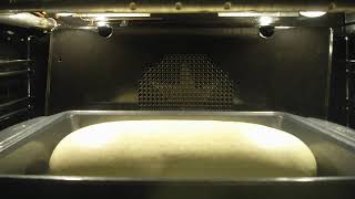 HD Time Lapse  Bread Rising and Baking [upl. by Witcher]