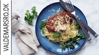 Spaghetti Bolognese  opskrift på den bedste pasta med kødsovs [upl. by Alberto]