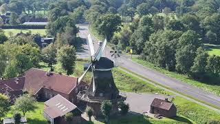 Erlebe Windmühlen in Ostfriesland aus der Luft  Bagband [upl. by Erv686]