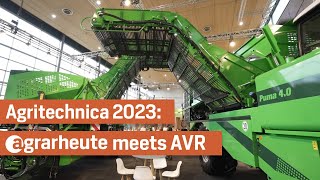 AVR mit Technik rum den Kartoffelanbau auf der Agritechnica 2023 [upl. by Hallee]