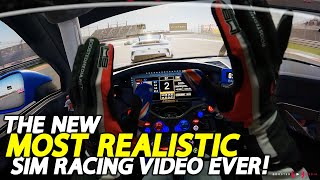 The NEW MOST REALISTIC Sim Racing Video Ever [upl. by Ahseiat75]