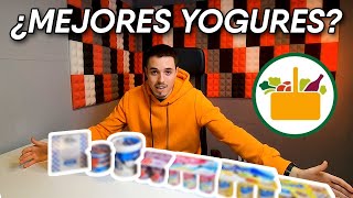 Los YOGURES más SALUDABLES para PERDER GRASA🥛🔥  Edición Mercadona💚 [upl. by Beshore]