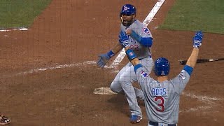 2016 NLDS Gm4 Cubs rally in 9th take lead [upl. by Trubow]