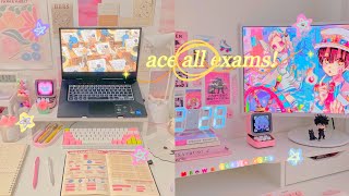 📒  ace ALL your exams with zero effort 📚 affirmations [upl. by Magbie27]