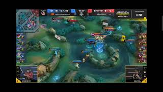 HB MELAWAN HOMEBOIS VS SRG MPLMYS14 GAME 2 mobilelegends [upl. by Esinereb525]