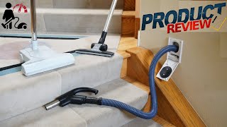 HideAHose Retractable Hose Central Vacuum Review [upl. by Tammy212]