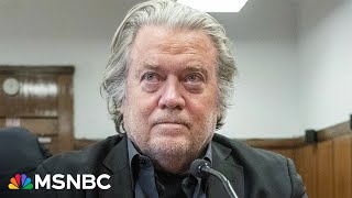 Bannon imprisonment threatens to hobble MAGA movement at key time [upl. by Enaht317]