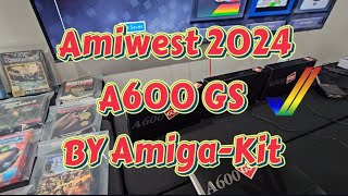 Exploring the brand new A600GS over at the AmigaKit booth at AmiWest2024 [upl. by Assennev]