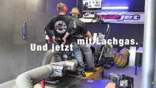 Leistungsmessung GSXR1000 mit Lachgas [upl. by Hamel]