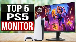 TOP 5 Best Monitor for PS5 2024 [upl. by Yadsnil997]