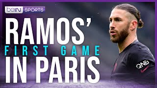 Sergio Ramos debuts with PSG [upl. by Aerdnaz]