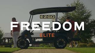 The EZGO® Freedom® ELiTE™ Lets You Bring More Along for the Ride [upl. by Yasu]