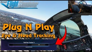 Quick Setup Easy to Use Eye amp Head Tracking  Tobii Eye Tracker 5 in Microsoft Flight Simulator [upl. by Yanaton465]