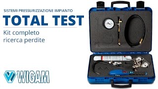 Total Test  Kit completo ricerca perdite  WIGAM [upl. by Pinzler]